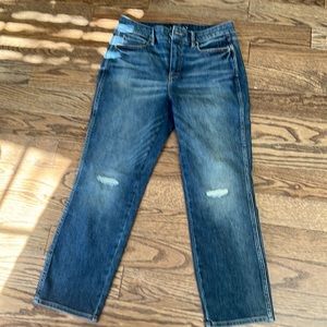 The sculpt straight crop Jean